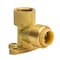 Quickfitting 3/8in Push-to-Connect x 3/8in FNPT Brass Drop Ear Elbow Fitting LF803DR - alternate 1